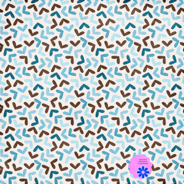 Blue Brown White - CREATIVE MEMORIES