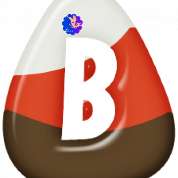 Capital B Candy Corn - CREATIVE MEMORIES