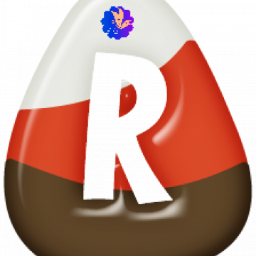 Capital R Candy Corn - CREATIVE MEMORIES