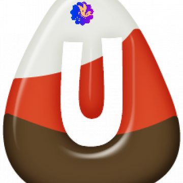 Capital U Candy Corn - CREATIVE MEMORIES