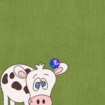 Cow On Green - CREATIVE MEMORIES