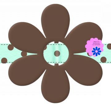 Dots Flower Ribbon - CREATIVE MEMORIES