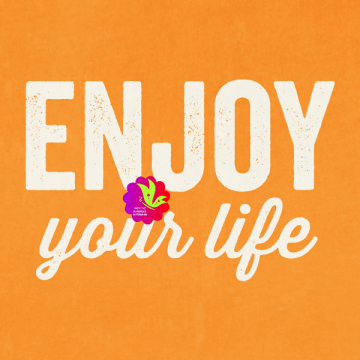 Enjoy Your Life. Orange - CREATIVE MEMORIES