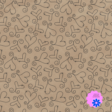 Faded Lines Brown - CREATIVE MEMORIES