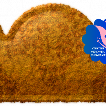 Gold Autumn Scallop - CREATIVE MEMORIES