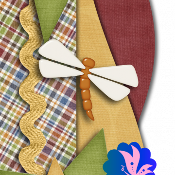 Heart Dragon Fly - CREATIVE MEMORIES