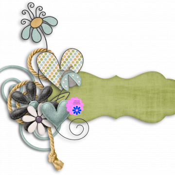 Heart Flower Green - CREATIVE MEMORIES