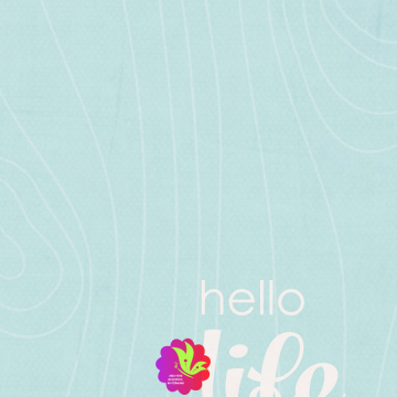 Hello Life. Blue - CREATIVE MEMORIES