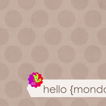 Hello Monday Dots - CREATIVES MEMORIES