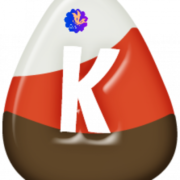 Lowercase K Candy Corn - CREATIVE MEMORIES