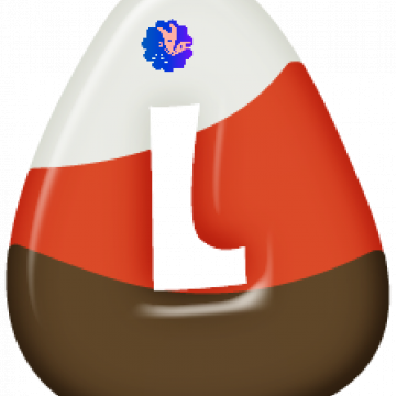 Lowercase L Candy Corn - CREATIVE MEMORIES