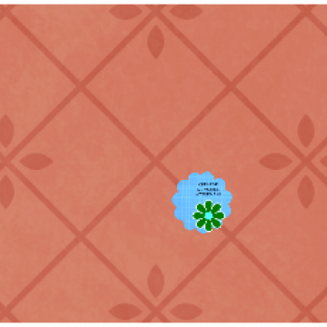 Orange Flower Lines - CREATIVE MEMORIES