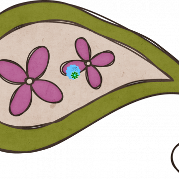 Paisley Green Flower - CREATIVE MEMORIES