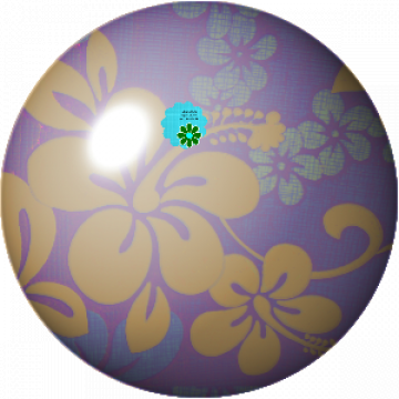 Purple Bead Yellow Flower - CREATIVE MEMORIES