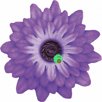 Purple Button Flower - CREATIVE MEMORIES