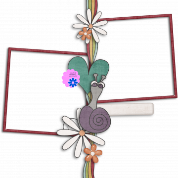 Snail Flower Heart - CREATIVE MEMORIES