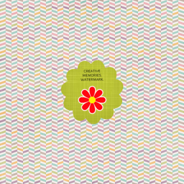 Spring Chevron Colours - CREATIVE MEMORIES