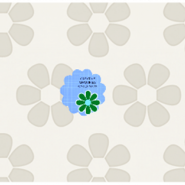 Tan Flowers On White - CREATIVE MEMORIES