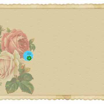 Yellow Flower Note Mat - CREATIVE MEMORIES