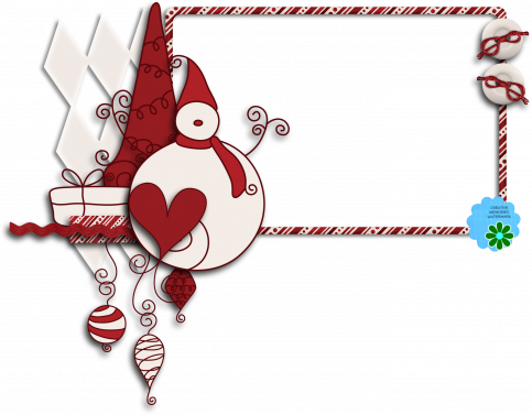 Christmas Pattern Frame
