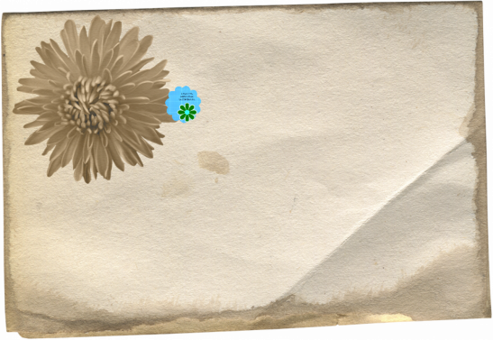 Letter With Flower