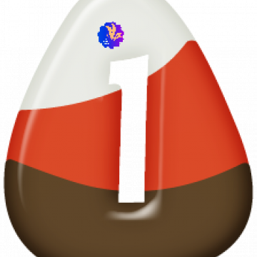 1. One. Candy Corn