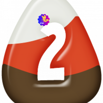 2. Two. Candy Corn