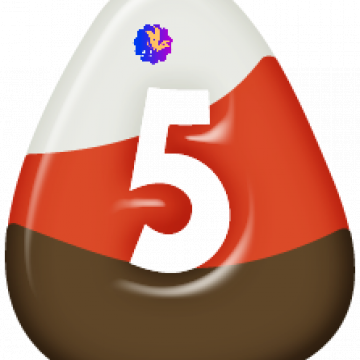 5. Five. Candy Corn