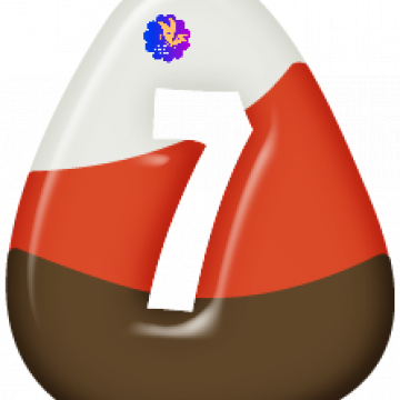 7. Seven. Candy Corn