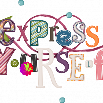 A Life Expressed. Word Art. Express Yourself
