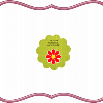 My Spring Frame Fancy Landscape - MAUVE