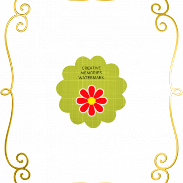 Achievement Frame Ornate Swirl Outline