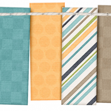 Colour Square Fabric