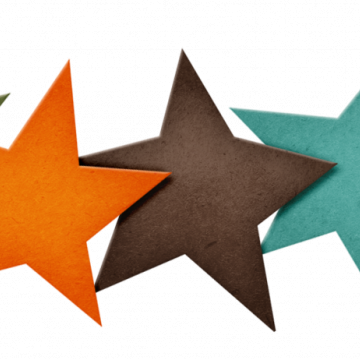 Colourful Stars Line