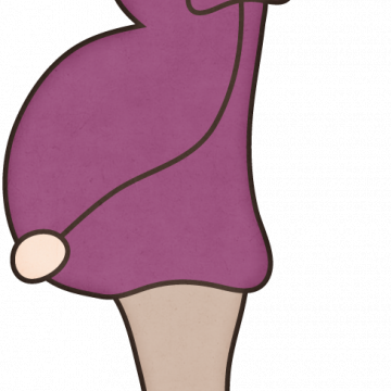 Pregnant Mom Blond Hair