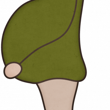 Pregnant Mom White Green