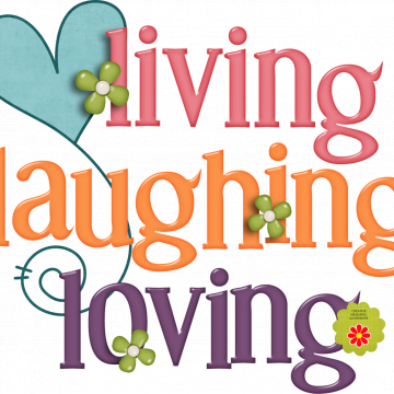 A Life Expressed Word Art Living Laughing