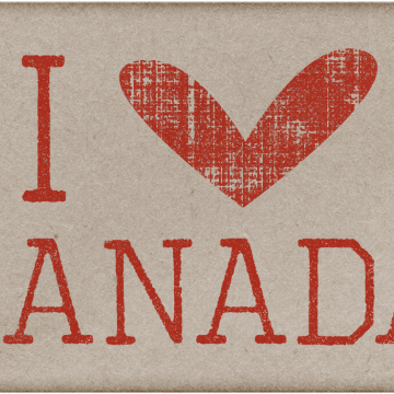 I Love Canada Heart