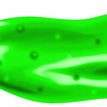 Green No Air Balloon