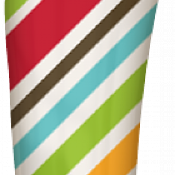 One Stripe Candle
