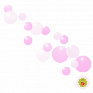 Pink Balloon Bubbles