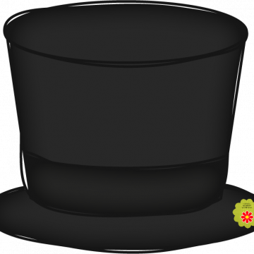 Black Tall Hat