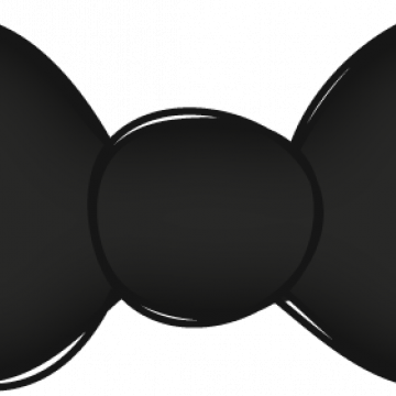 Formal Black Bow Tie