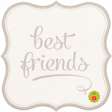 Wedding Story. Brown Word Art. Best Friends