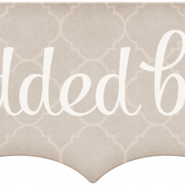 Wedding Story Brown Word Art Wedded Bliss