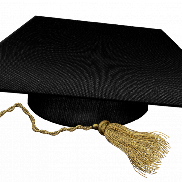 Graduate Black Cap