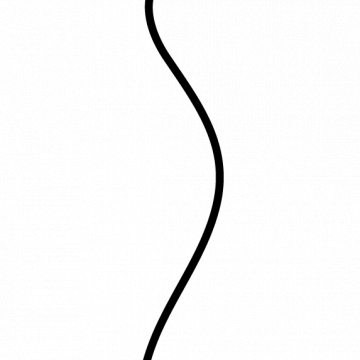 Balloon Black Outline