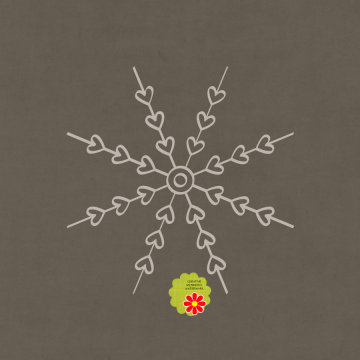 Heart Decor Snowflake