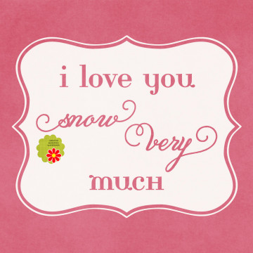 Love You Snow Very Much