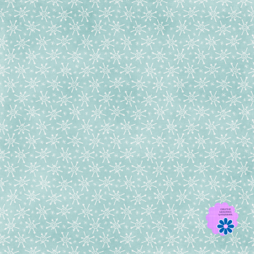 Blue Snowflake Wallpaper